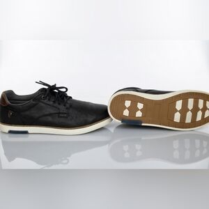 Crown Vintage Black Leather Oxfords For Men Size 12 Med/ W